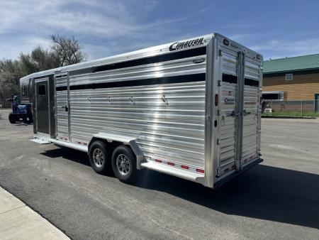 New 2027 Cimarron 24' Stock Combo Dual Man Door
