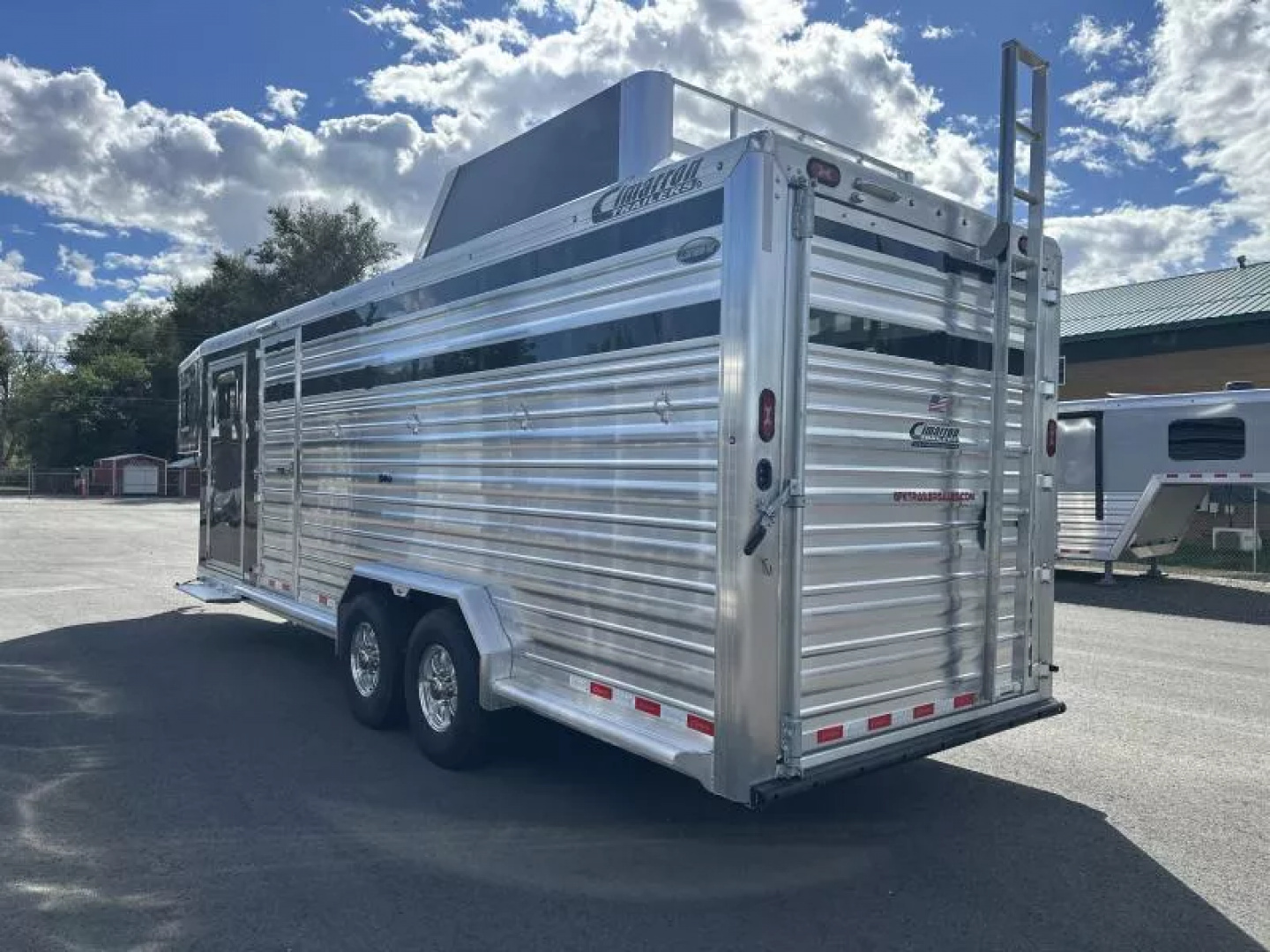 New 2026 Cimarron Lonestar 24' Stock Combo with Dual Man Doors