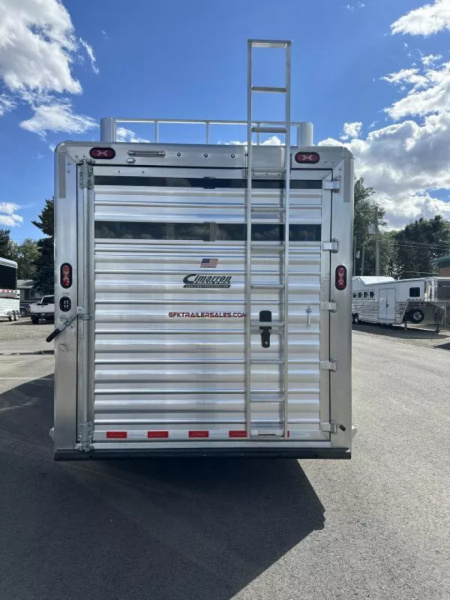 New 2026 Cimarron Lonestar 24' Stock Combo with Dual Man Doors