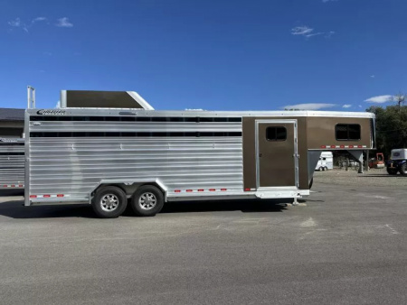 New 2026 Cimarron Lonestar 24' Stock Combo with Dual Man Doors
