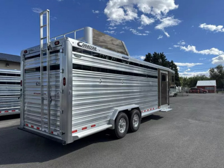New 2026 Cimarron Lonestar 24' Stock Combo with Dual Man Doors