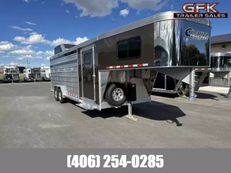 New 2026 Cimarron Lonestar 24' Stock Combo with Dual Man Doors