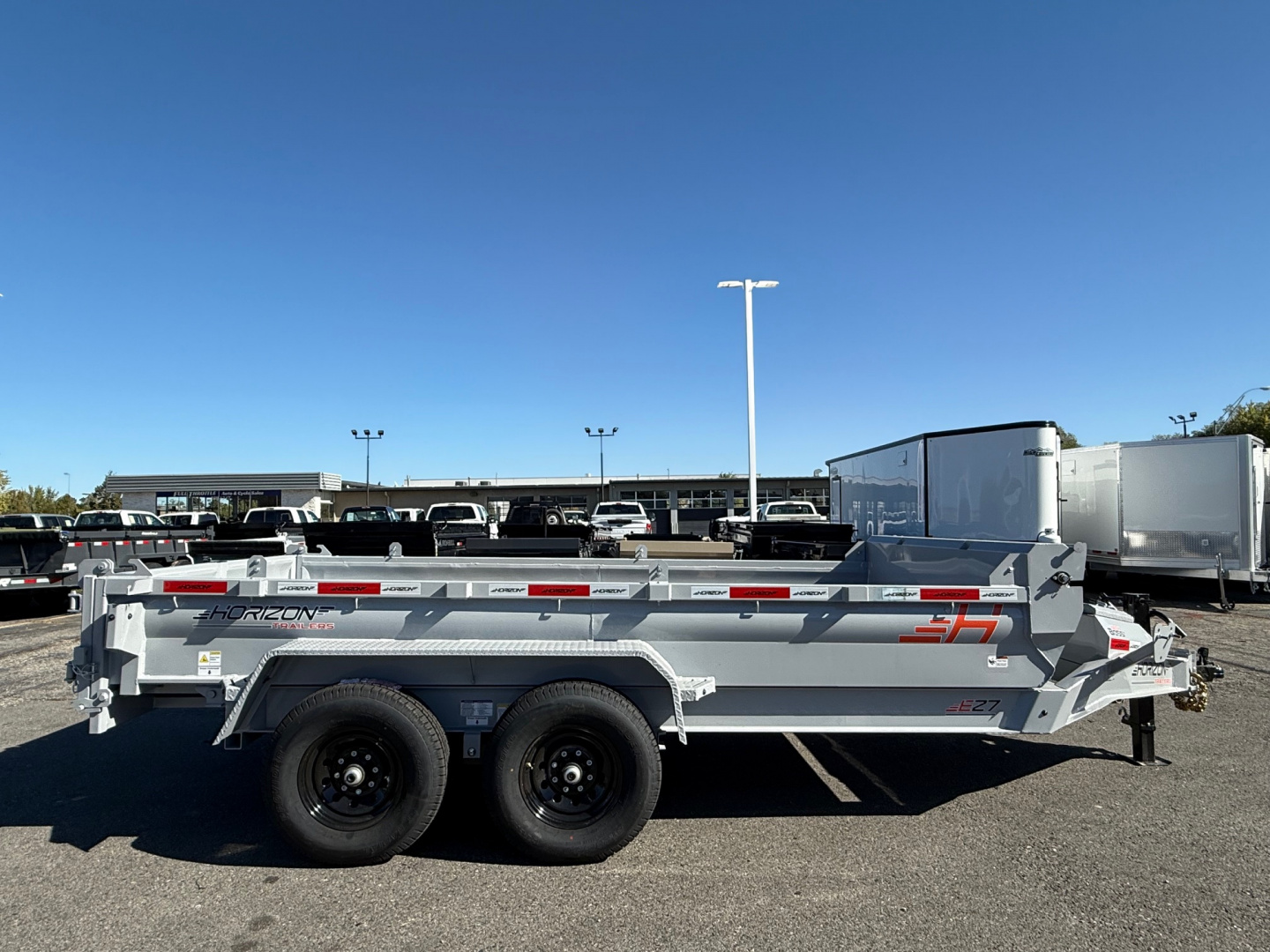New 2026 Horizon Trailers 83X14 Dump Trailer