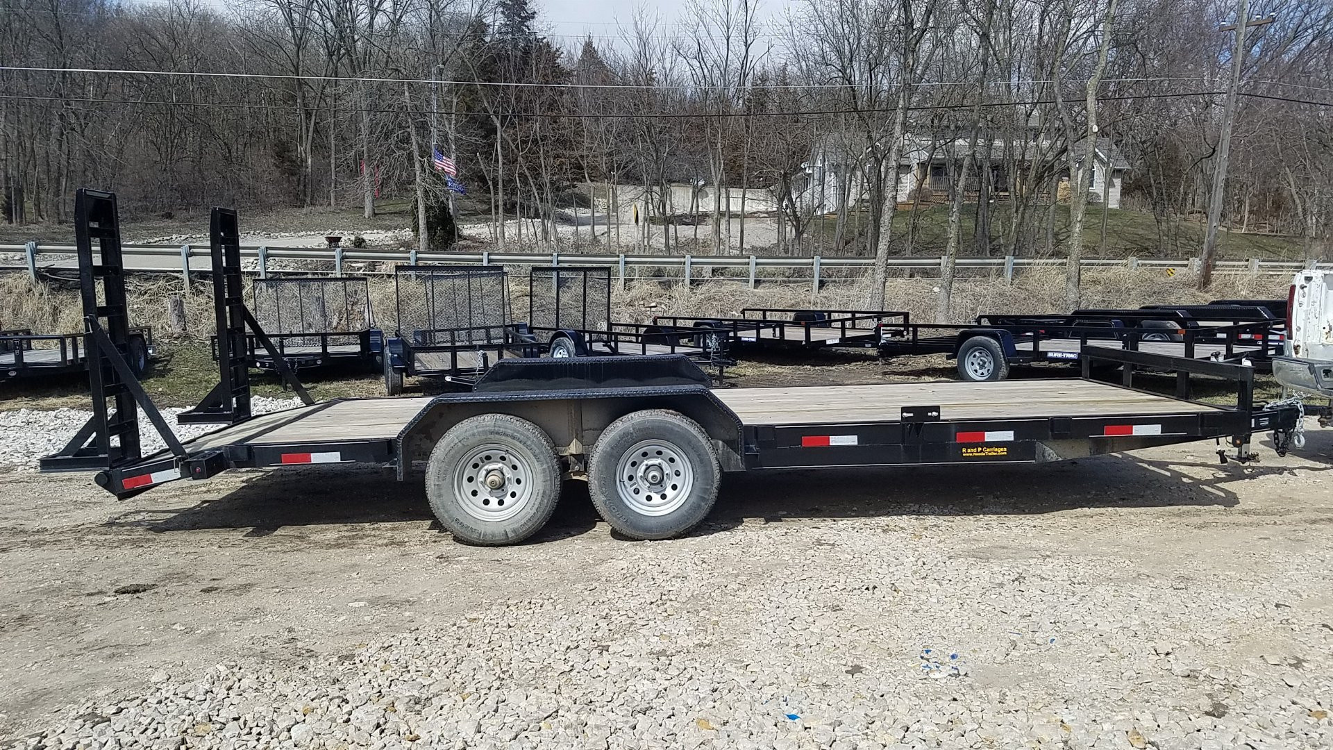 New 2026 MEB MEB 7x20 12K Equipment Trailer