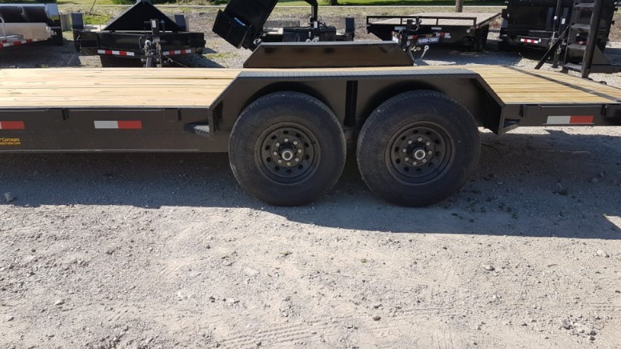 New 2026 MEB MEB 7x20 12K Equipment Trailer