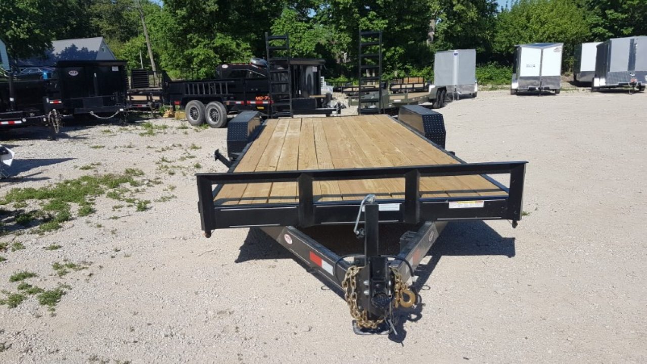 New 2026 MEB MEB 7x20 12K Equipment Trailer