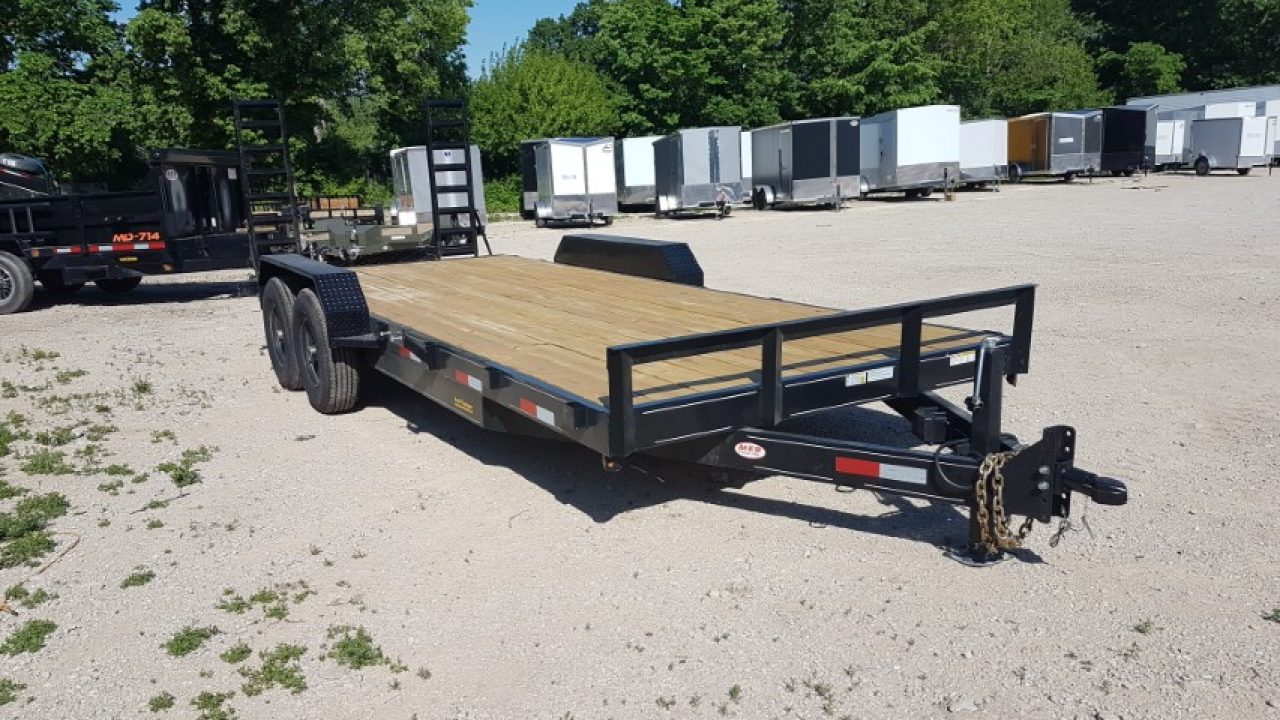 New 2026 MEB MEB 7x20 12K Equipment Trailer