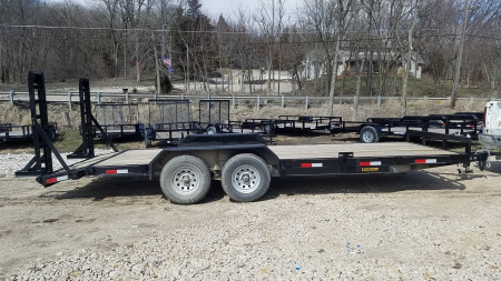 New 2026 MEB MEB 7x20 12K Equipment Trailer