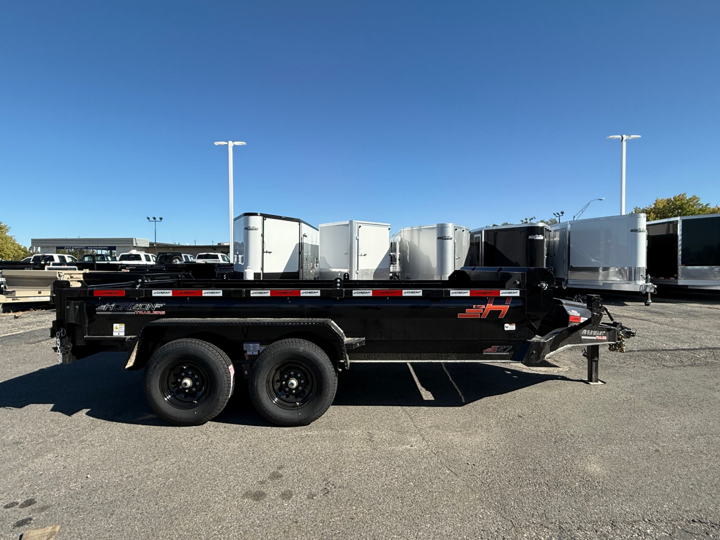 New 2026 Horizon Trailers 83X14 Dump Trailer