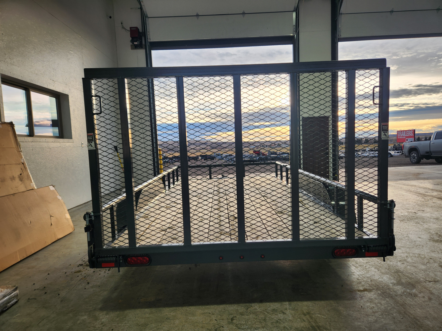 New 2025 Lamar 14' Utility Trailer 7K