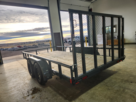 New 2025 Lamar 14' Utility Trailer 7K