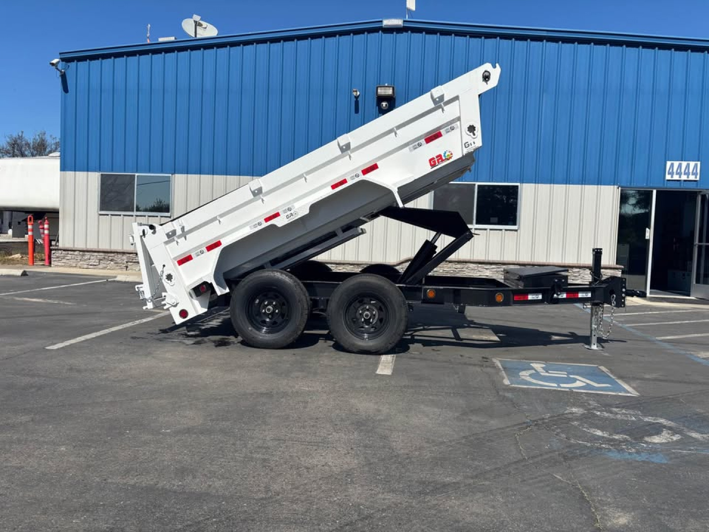 New 2026 GR 5'x10'x2' 6" I-Beam Low Profile Dump Trailer 7k