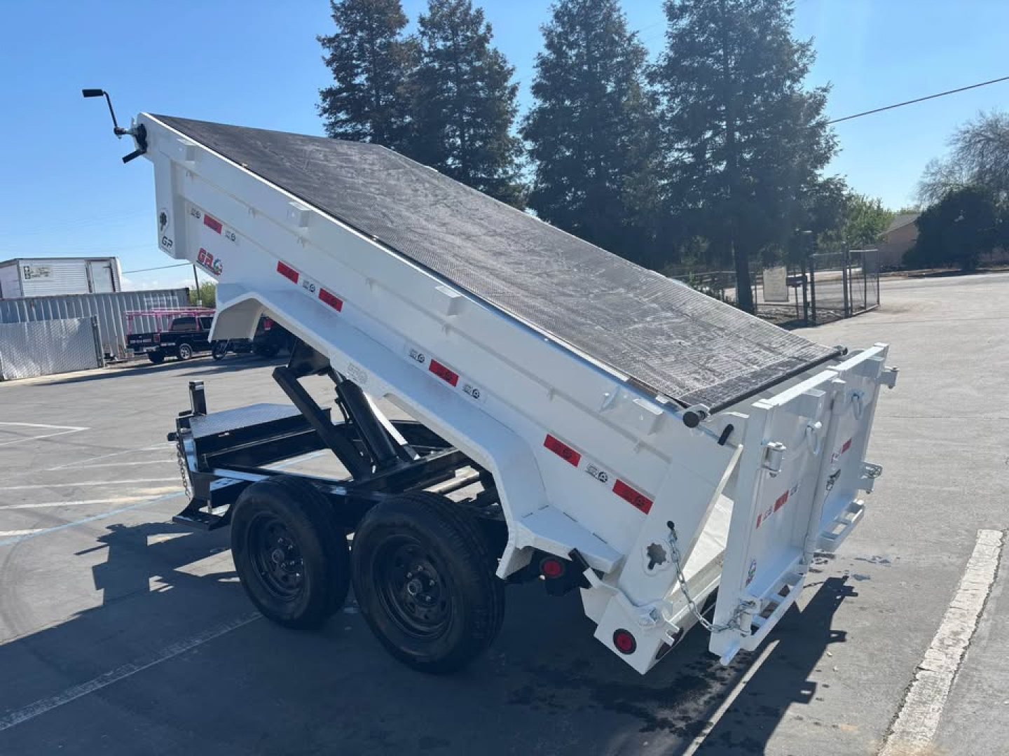 New 2026 GR 5'x10'x2' 6" I-Beam Low Profile Dump Trailer 7k
