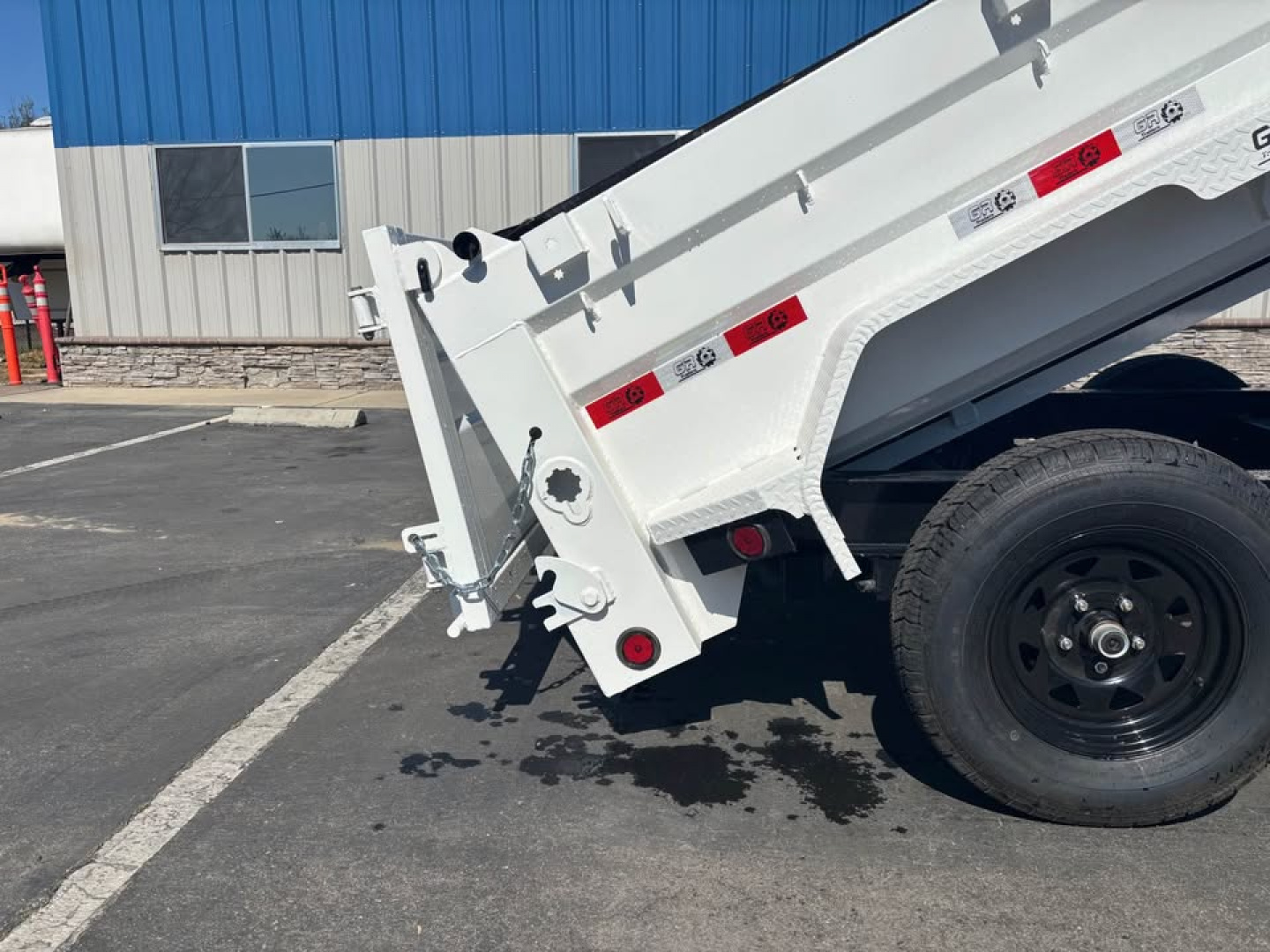 New 2026 GR 5'x10'x2' 6" I-Beam Low Profile Dump Trailer 7k