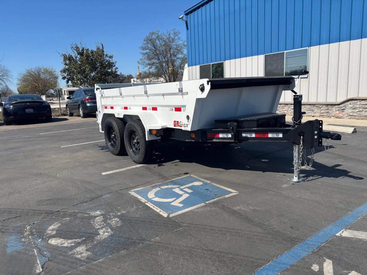 New 2026 GR 5'x10'x2' 6" I-Beam Low Profile Dump Trailer 7k