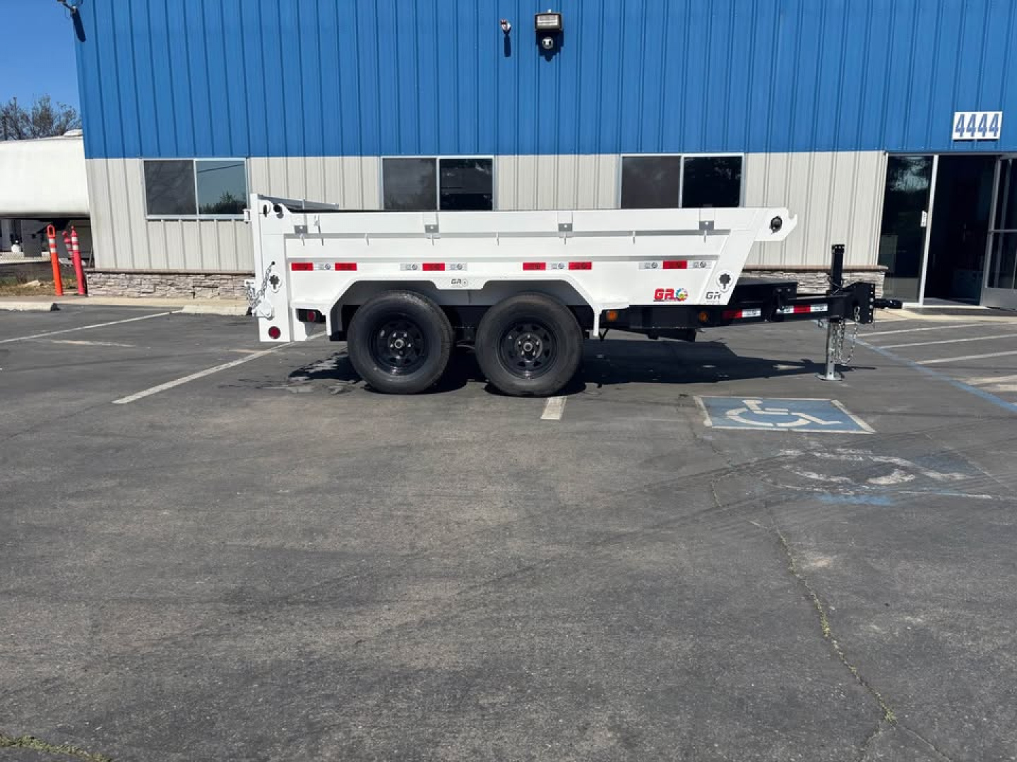 New 2026 GR 5'x10'x2' 6" I-Beam Low Profile Dump Trailer 7k