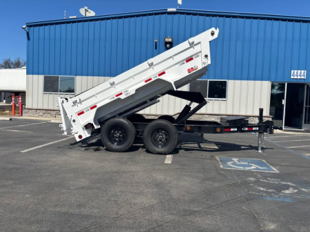 New 2026 GR 5'x10'x2' 6" I-Beam Low Profile Dump Trailer 7k