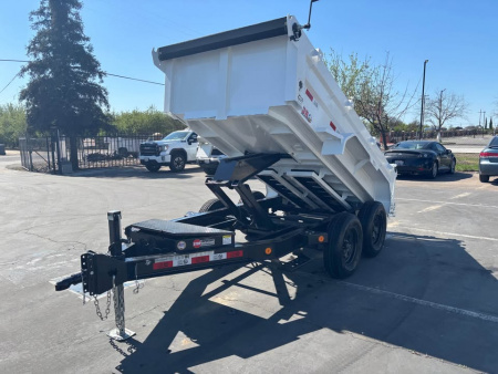 New 2026 GR 5'x10'x2' 6" I-Beam Low Profile Dump Trailer 7k