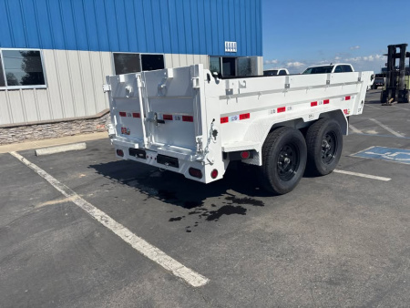 New 2026 GR 5'x10'x2' 6" I-Beam Low Profile Dump Trailer 7k