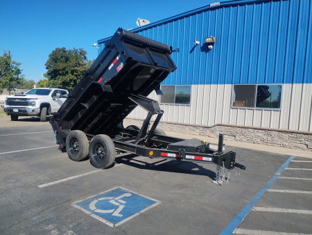 New 2025 GR 5'x10'x2' 8  I-Beam Low Profile Dump Trailer 7k
