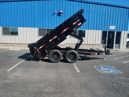 New 2025 GR 5'x10'x2' 8" I-Beam Low Profile Dump Trailer 7k