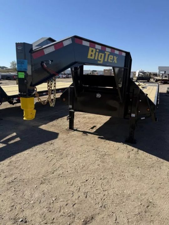 New 2026 Big Tex Trailers 25GN-40D5A Flatbed Trailer 14 PLY TIRES!