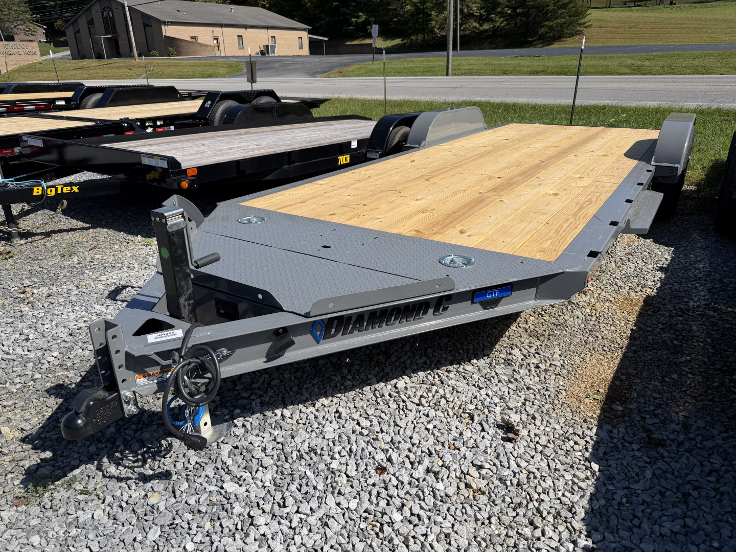 New 2026 Diamond C GTF206 Car Hauler 20’ ALUMINUM RIMS SLIDE OUT RAMPS