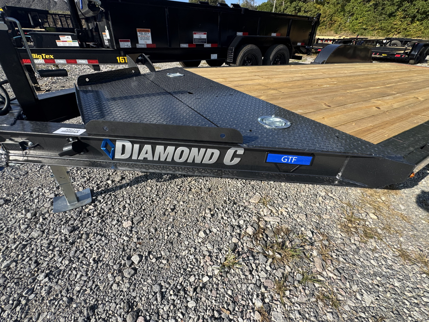 New 2026 Diamond C GTF 206 Car Hauler, REMOVABLE FENDERS, D-RINGS, SLIDE IN RAMPS