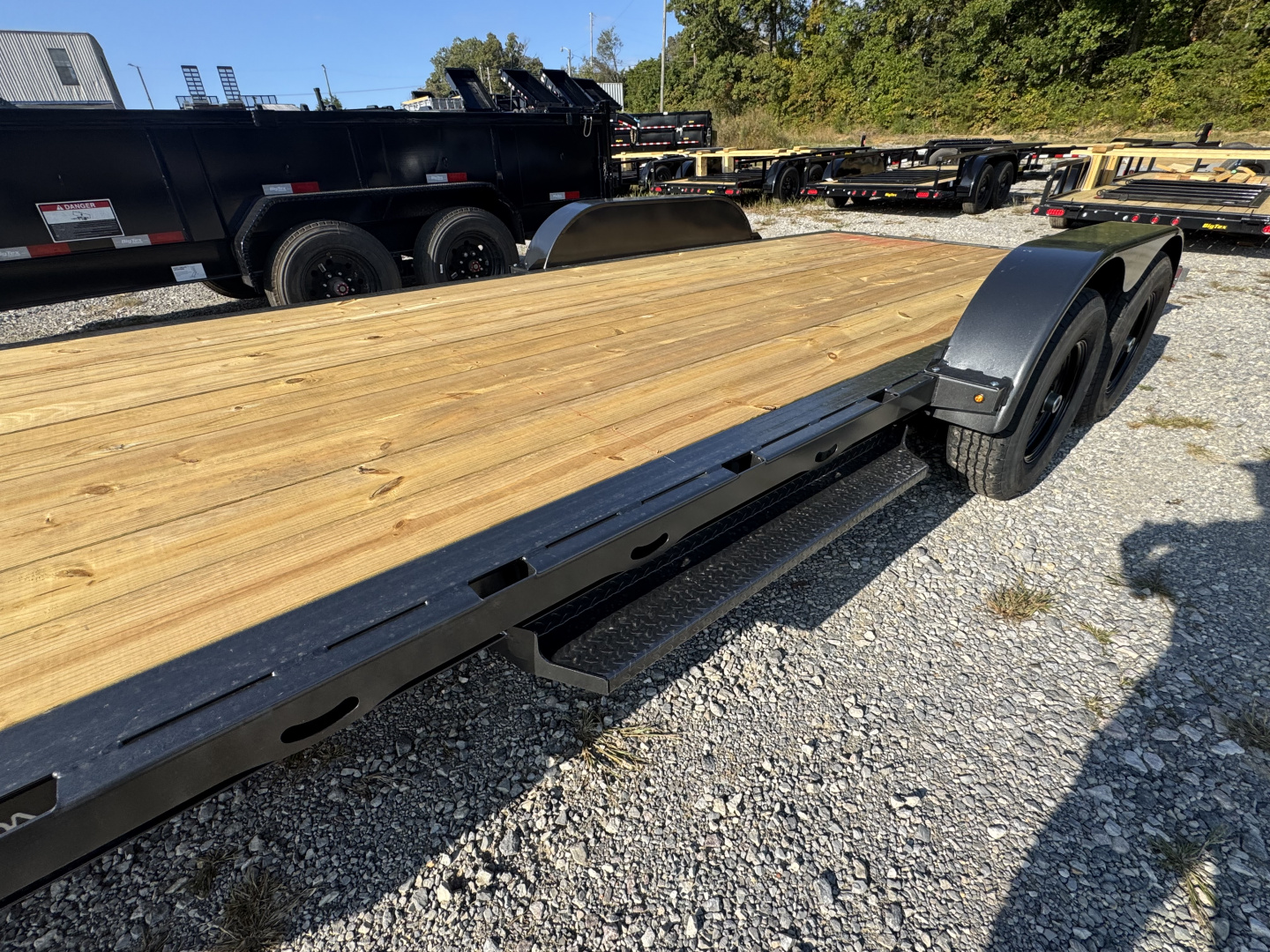 New 2026 Diamond C GTF 206 Car Hauler, REMOVABLE FENDERS, D-RINGS, SLIDE IN RAMPS