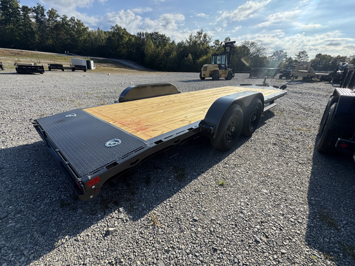 New 2026 Diamond C GTF 206 Car Hauler, REMOVABLE FENDERS, D-RINGS, SLIDE IN RAMPS