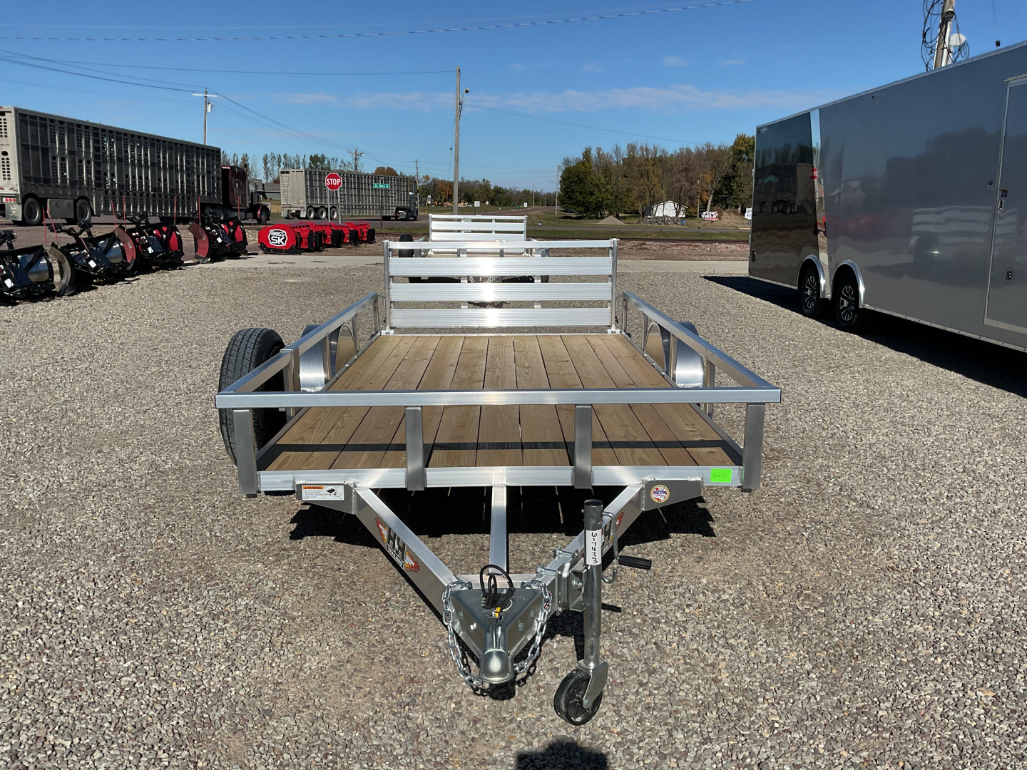 New 2026 H&H Trailers H7612RSA-030 Utility Trailer