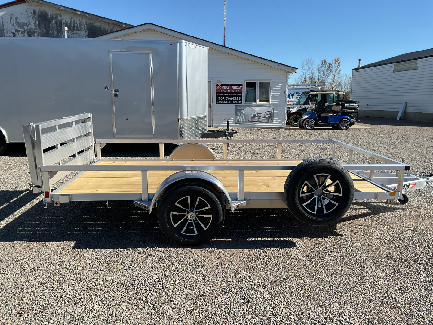 New 2026 H&H Trailers H7612RSA-030 Utility Trailer