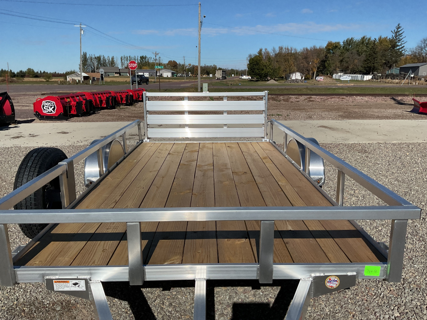 New 2026 H&H Trailers H7612RSA-030 Utility Trailer