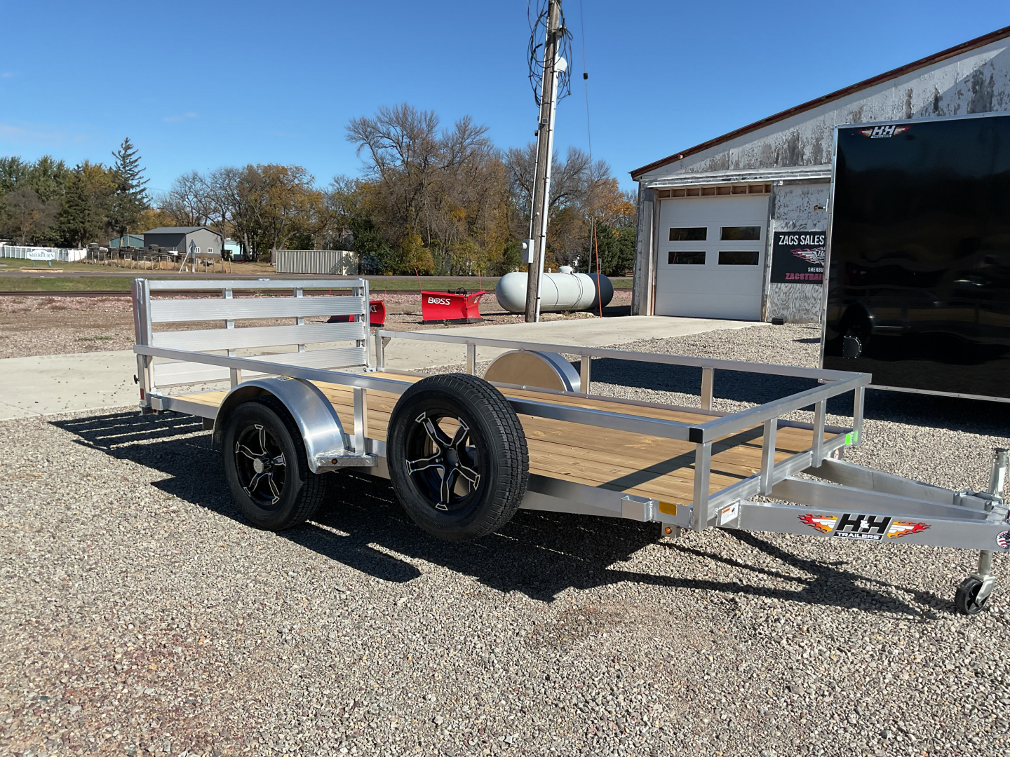 New 2026 H&H Trailers H7612RSA-030 Utility Trailer