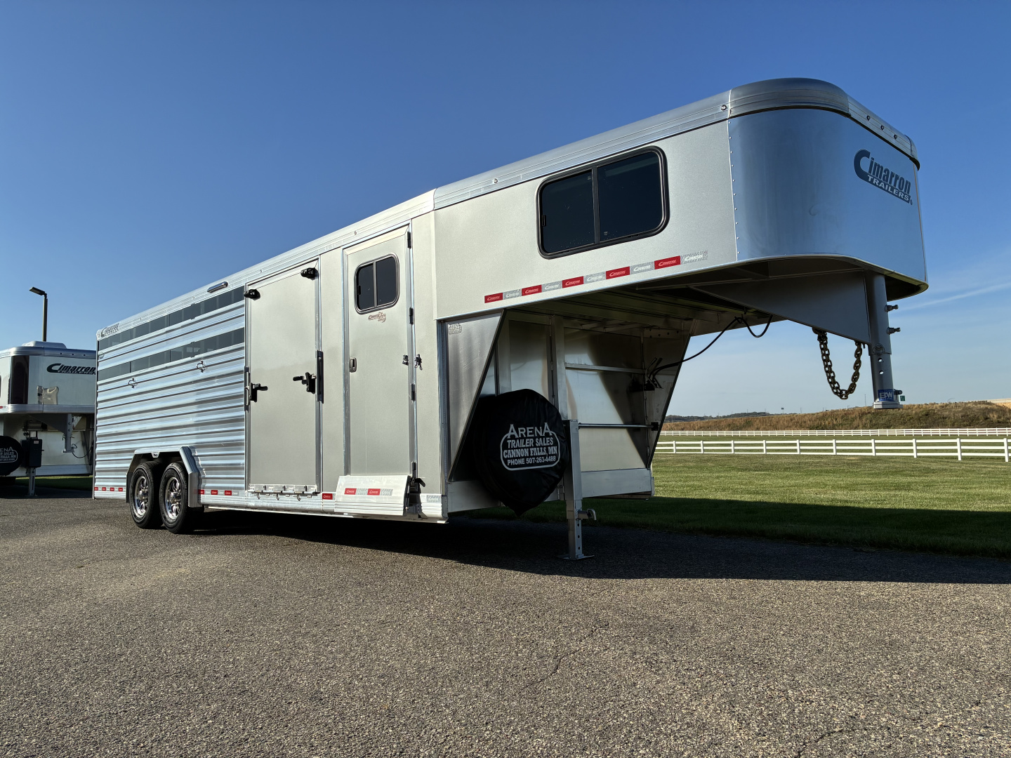 New 2026 Cimarron 8' x 24' Lonestar Stock/Combo Trailer