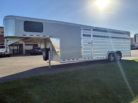 New 2026 Cimarron 8' x 24' Lonestar Stock/Combo Trailer