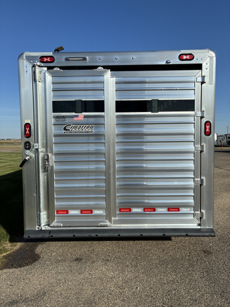 New 2026 Cimarron 8' x 24' Lonestar Stock/Combo Trailer