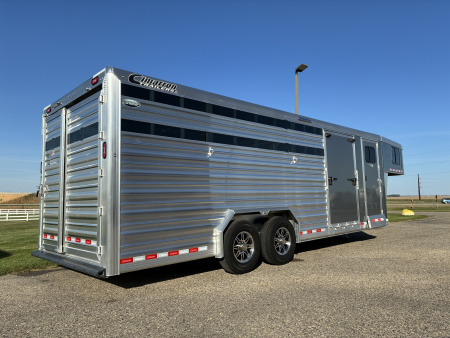 New 2026 Cimarron 8' x 24' Lonestar Stock/Combo Trailer