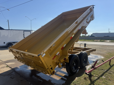 New 2026 Iron Bull 7x14 DTB Dump Trailer