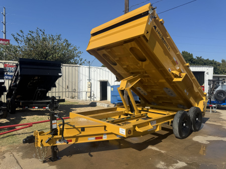 New 2026 Iron Bull 7x14 DTB Dump Trailer