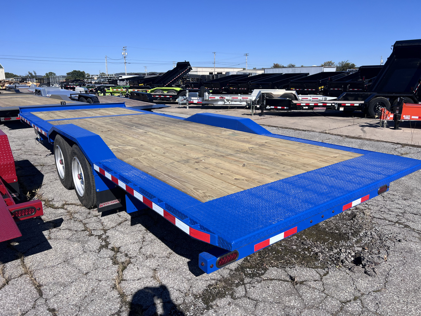 New 2026 Midsota 102x18+6 17.6K Widebody Tilt Equipment Trailer