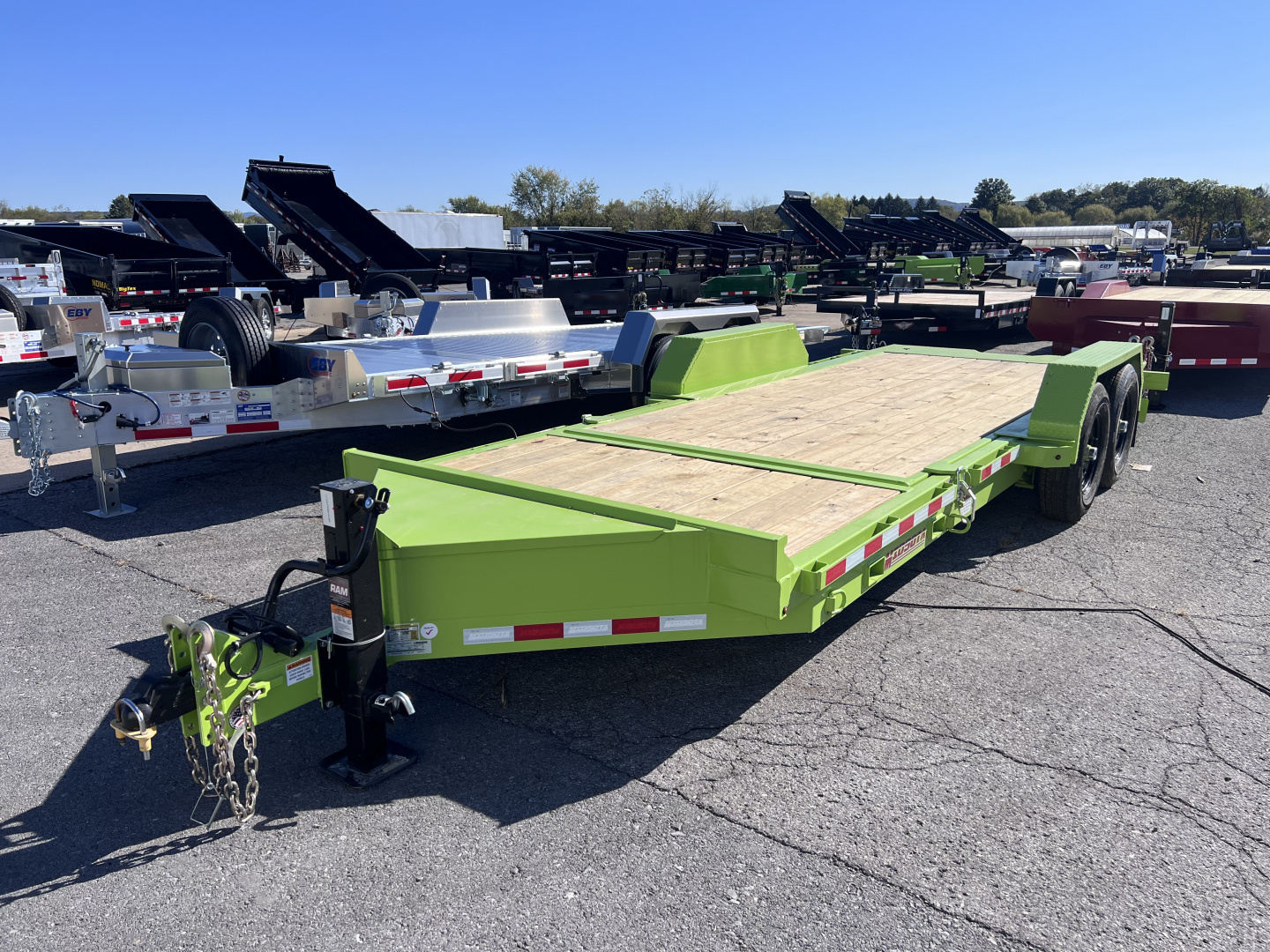 New 2026 Midsota 7X16+4 15.4K TILT Equipment Trailer