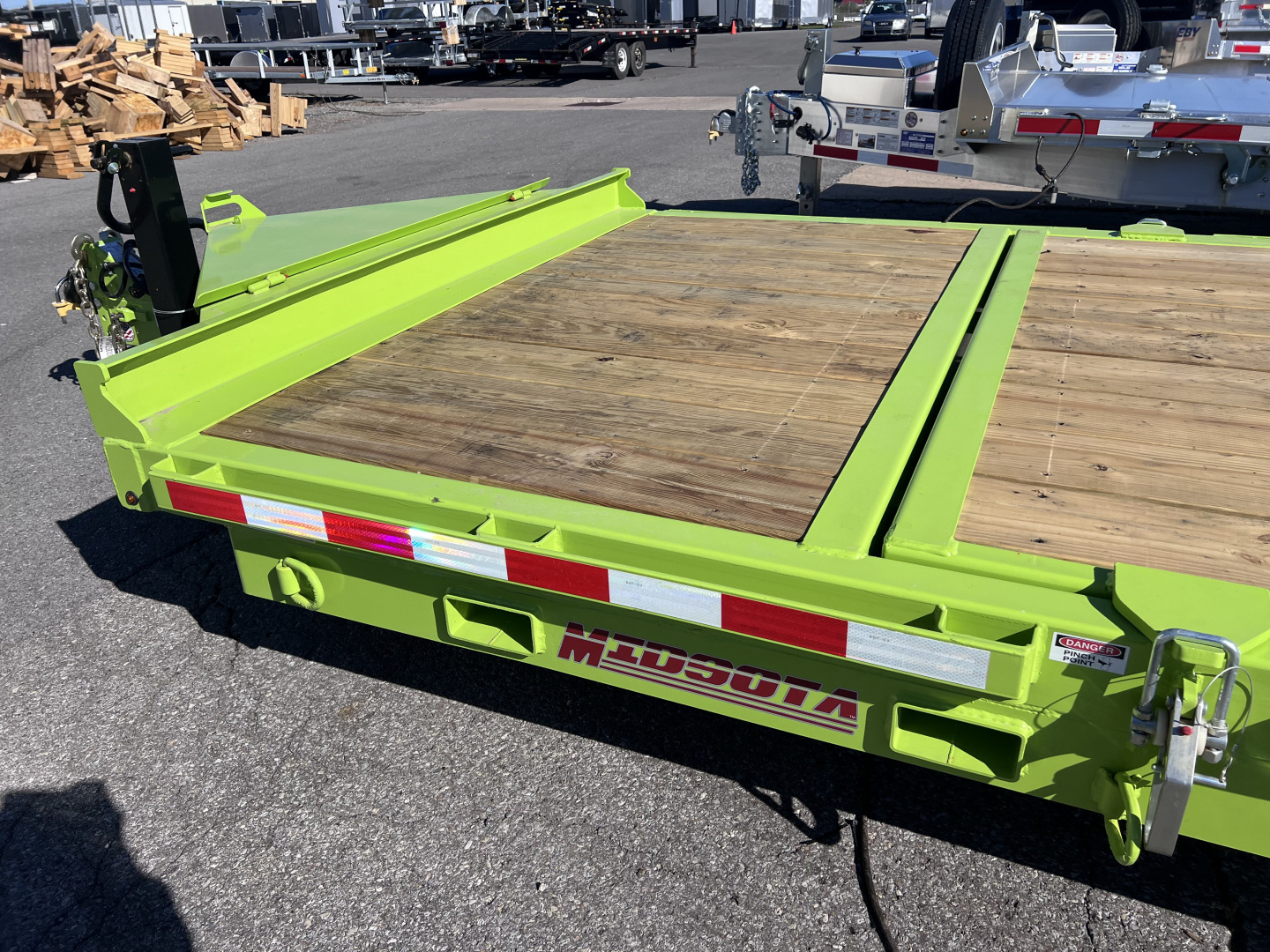 New 2026 Midsota 7X16+4 15.4K TILT Equipment Trailer