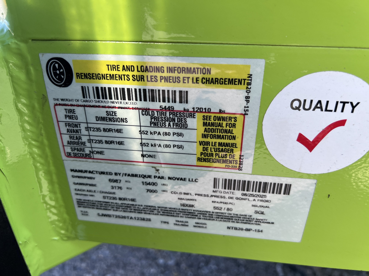 New 2026 Midsota 7X16+4 15.4K TILT Equipment Trailer