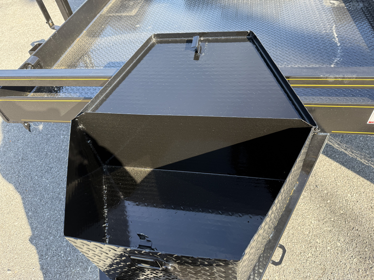 New 2026 P & T Trailers 14K 6.4X14 SCISSOR LIFT Equipment Trailer