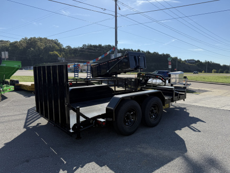 New 2026 P & T Trailers 14K 6.4X14 SCISSOR LIFT Equipment Trailer