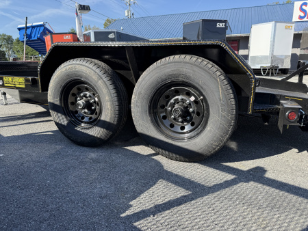 New 2026 P & T Trailers 14K 6.4X14 SCISSOR LIFT Equipment Trailer