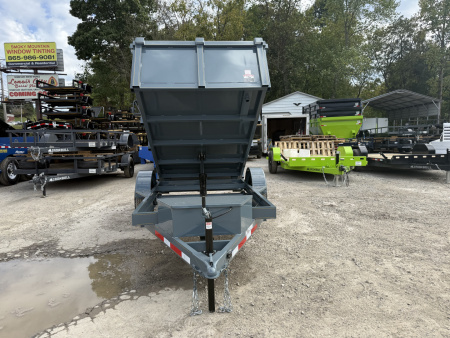 New 2026 P & T Trailers 5.2K 5X10 DUMP SPREAD GATE 7K JACK Dump Trailer
