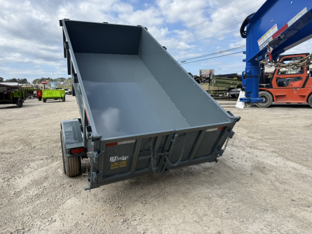 New 2026 P & T Trailers 5.2K 5X10 DUMP SPREAD GATE 7K JACK Dump Trailer