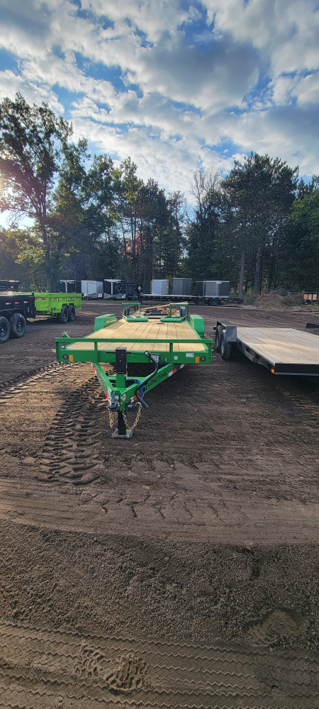 New 2026 Load Trail 14K GREEN HD RAMPS Equipment Trailer
